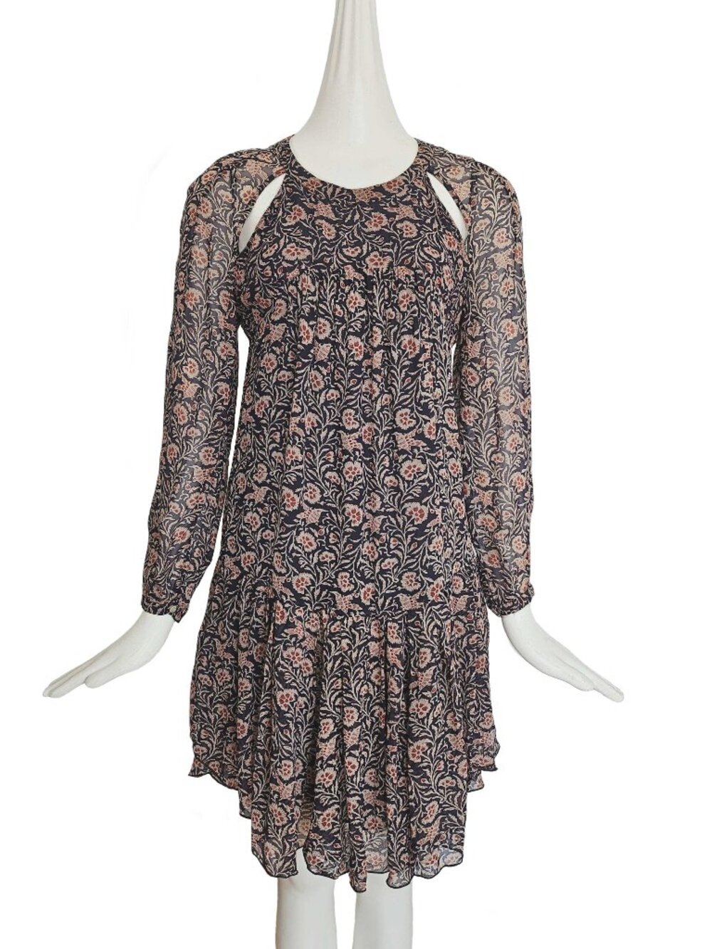 ISABEL MARANT ETOILE DREWITT FLORAL DRESS (38)